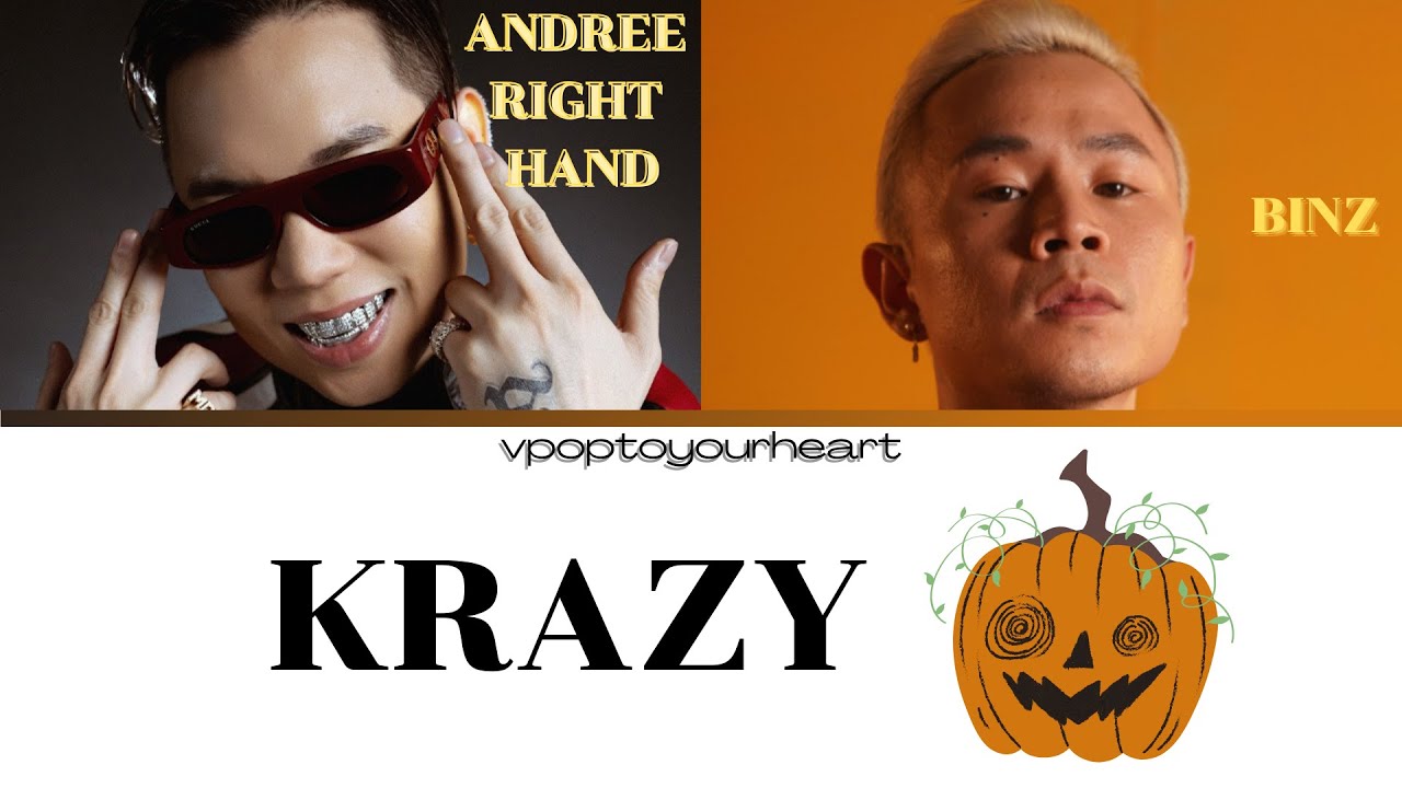 Touliver, Binz, Andree Right Hand, Evy - KRAZY (Lyrics) (Color Coded Lyrics)
