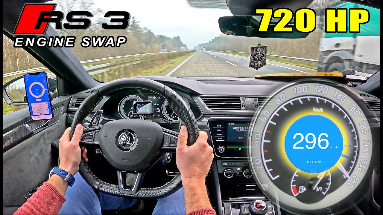 this SKODA SUPERB 2.5 TFSI is like your MATH TEACHER on COKE!