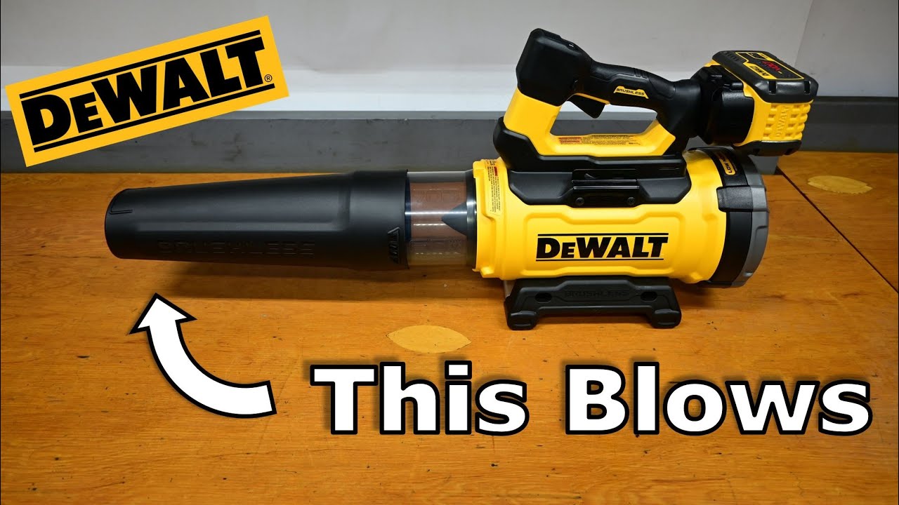 DeWalt DCBL777 60v Brushless Leaf Blower vs DCBL720 20v