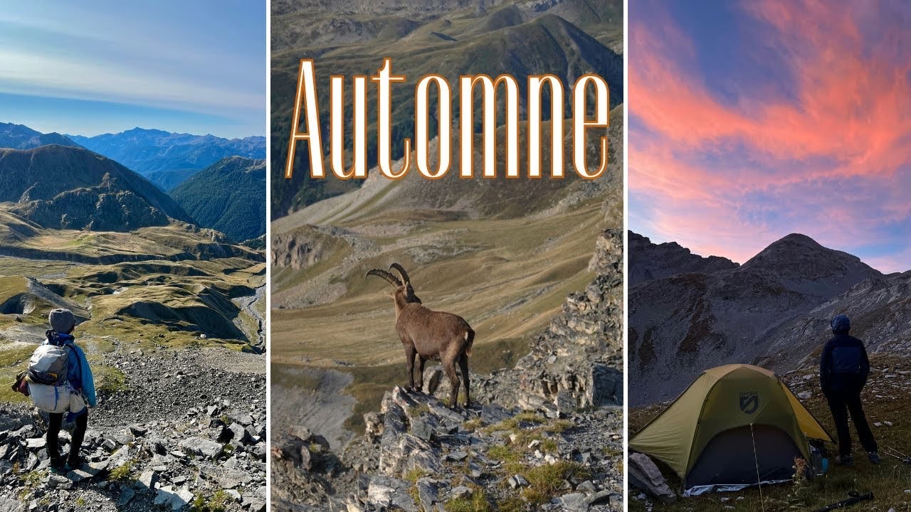 L’automne est là ! Bivouac, sommet, bouquetins…🥰