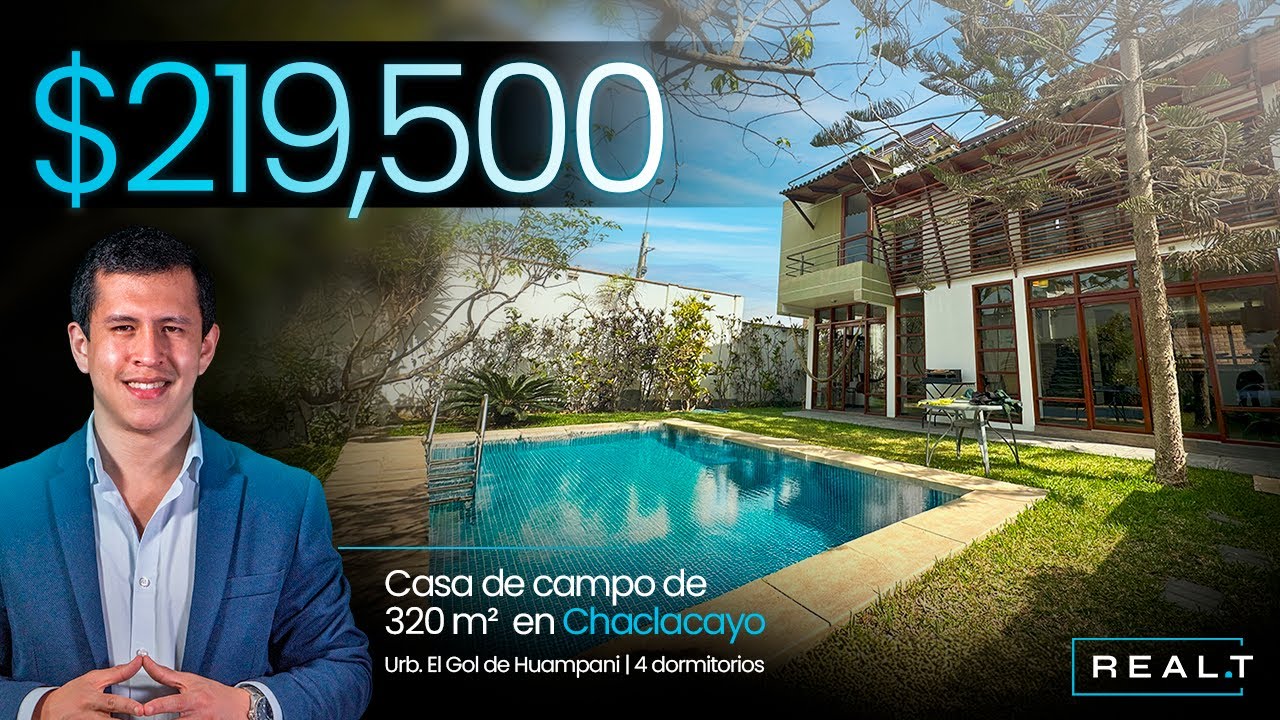 En Venta Exclusiva Casa de Campo en Chaclacayo