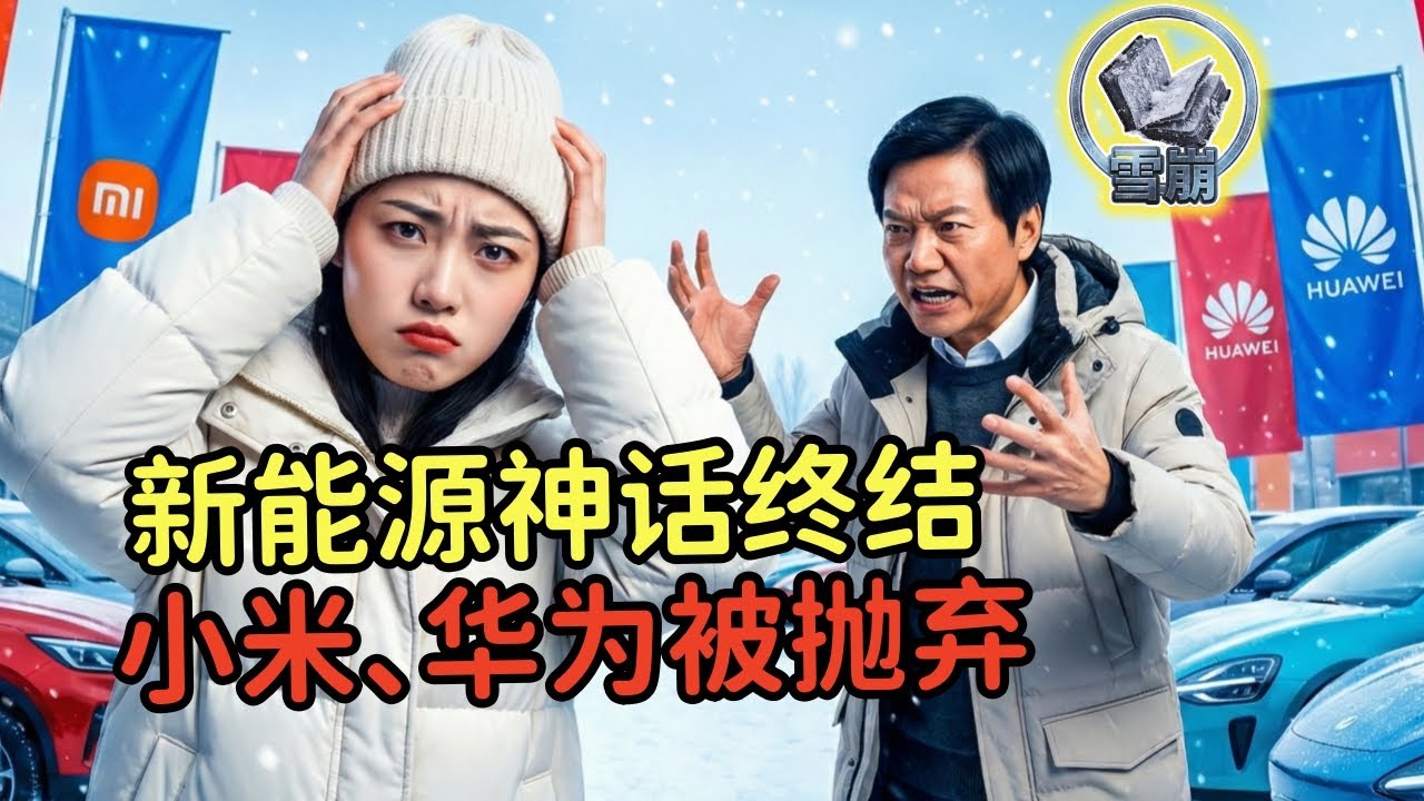 雷军余承东神话破产！小米华为保值率“膝盖斩”，车商拒收，揭秘国产神车沦为“电子垃圾”的真相！
