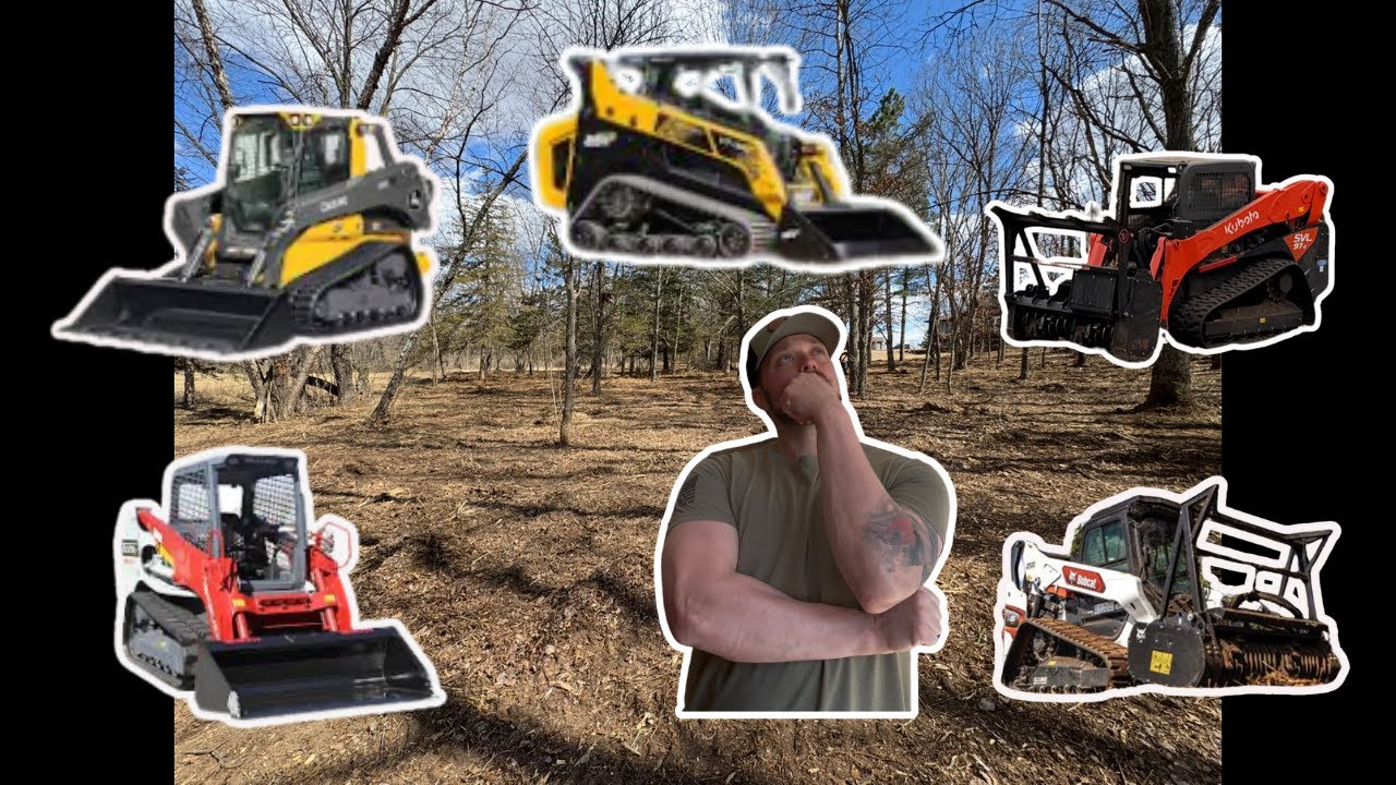 BEST track loaders for FORESTRY MULCHING