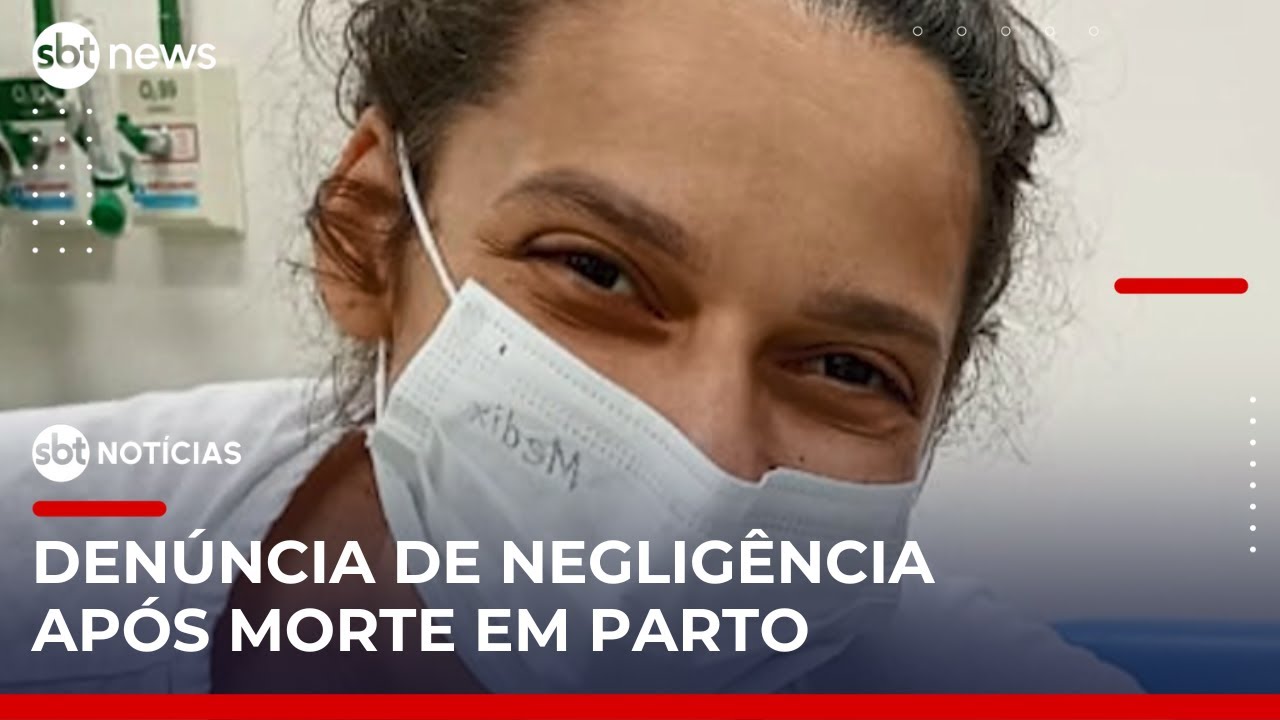 Mulher grávida morre após parto; família denuncia negligência médica | #SBTNoticias