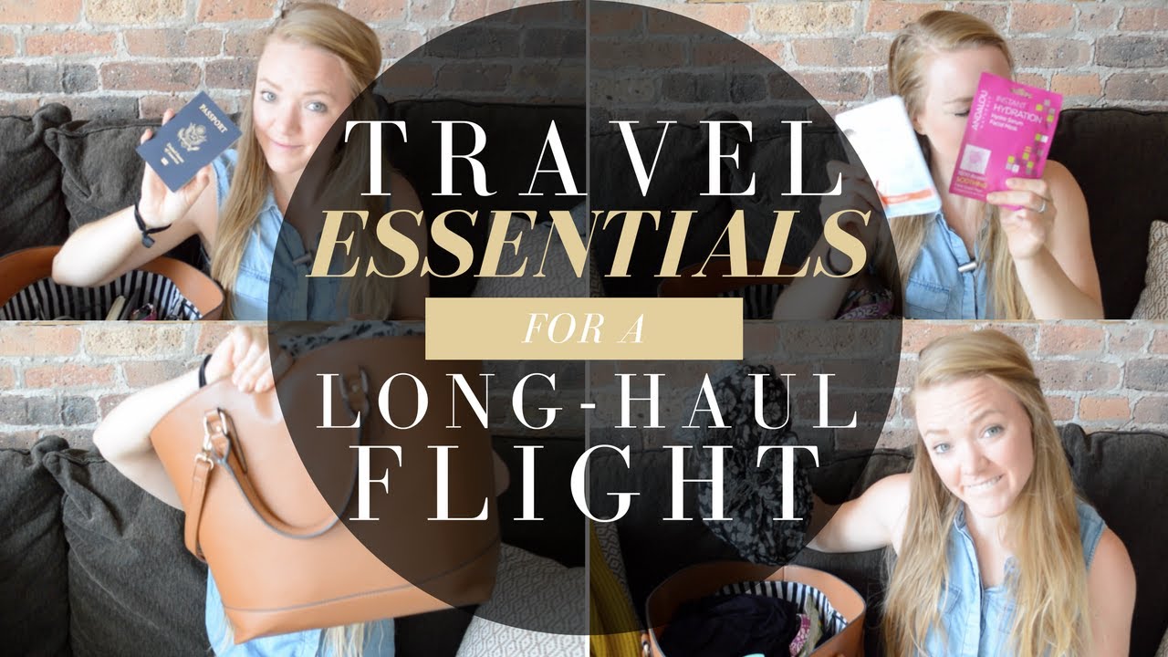 Travel Essentials For a Long-Haul Flight