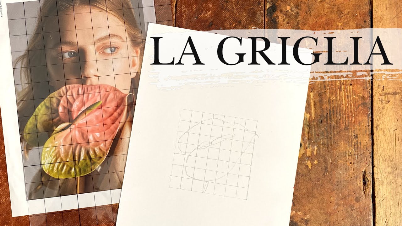 Come fare ed usare LA GRIGLIA DA DISEGNO. Corso di Disegno Arte per Te