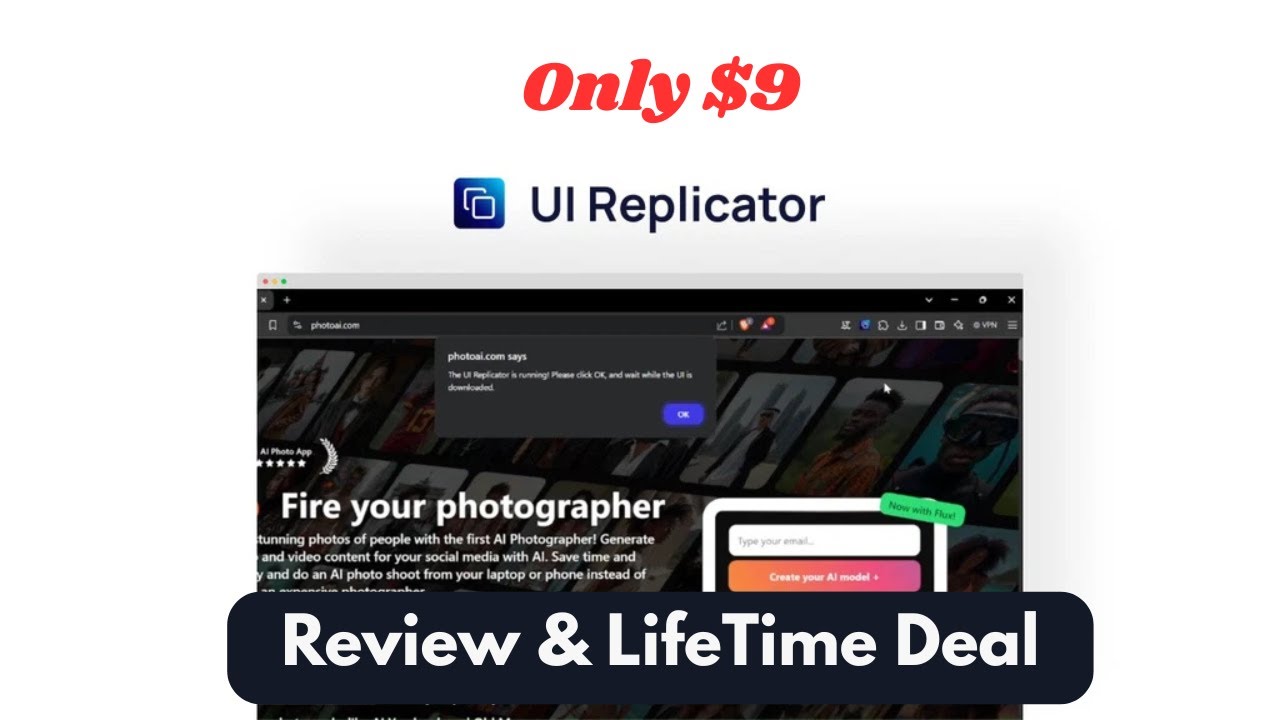Build UIs From Screenshots &ndash; UI Replicator Lifetime Deal