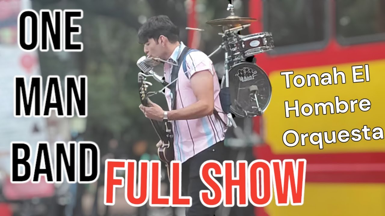 Tonah el Hombre Orquesta Presentación Completa (25/11/2023) [Busker in Mexico City]