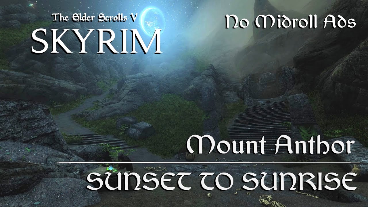 Night Cycle | Skyrim Music & Ambience | 8hrs