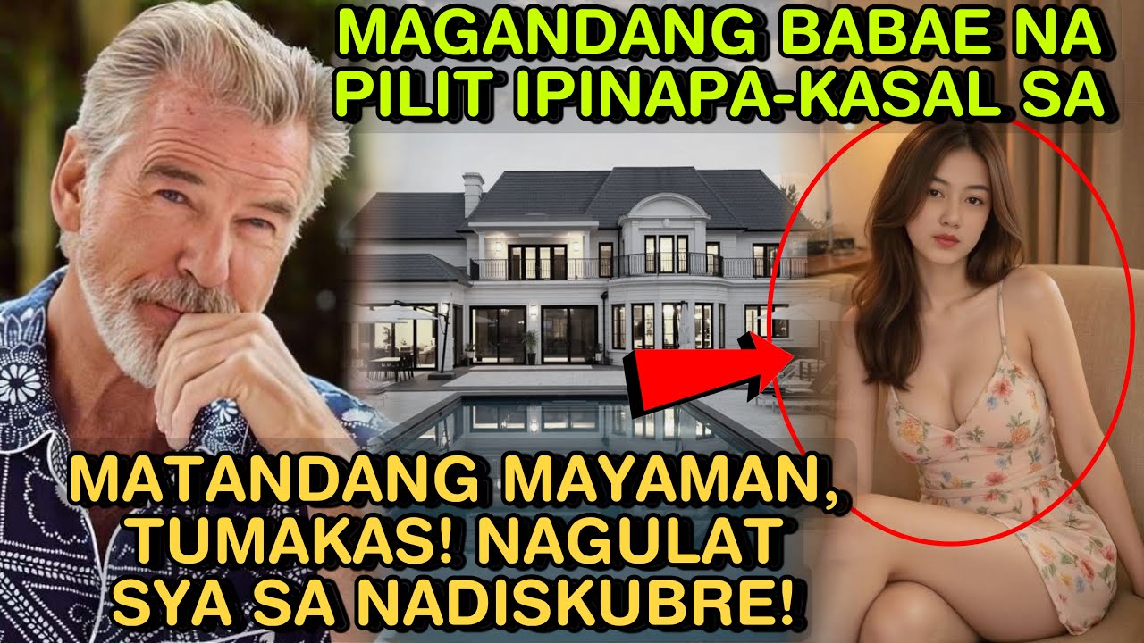 MAGANDANG BABAE NA PILIT IPINAPA-KASAL SA MATANDANG MAYAMAN, TUMAKAS! NAGULAT SYA SA NADISKUBRE!