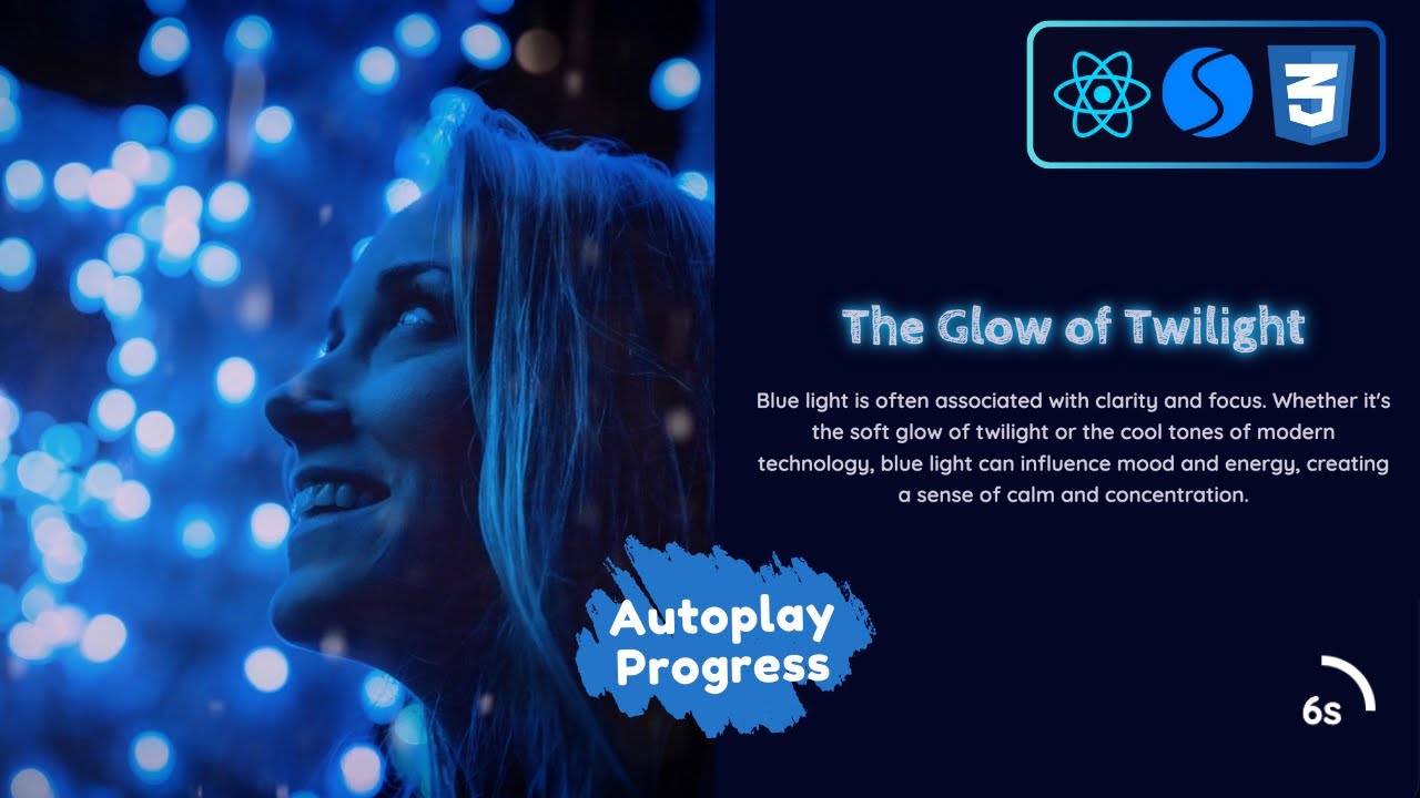 React Swiper Slider with CSS Animation and Autoplay Progress | Swiper JS