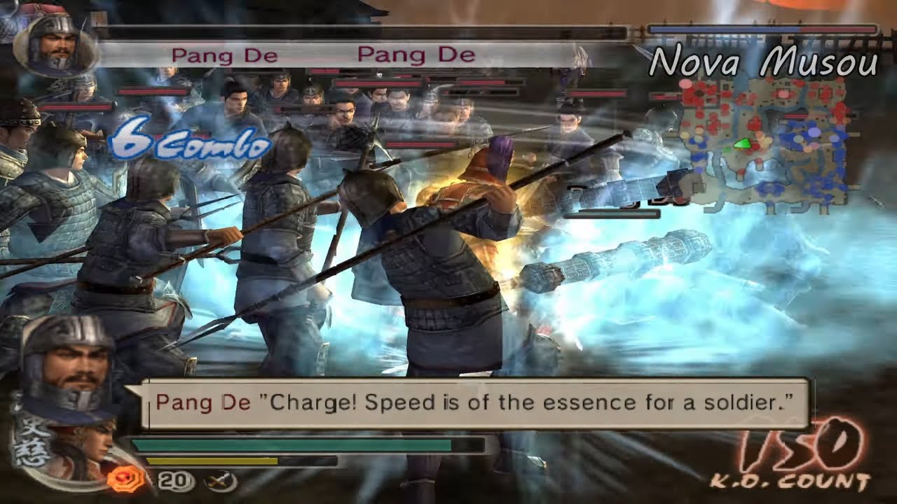 Dynasty Warriors 5 | Taishi Ci Hard Mode Battle of He Fei Walkthrough Part 3