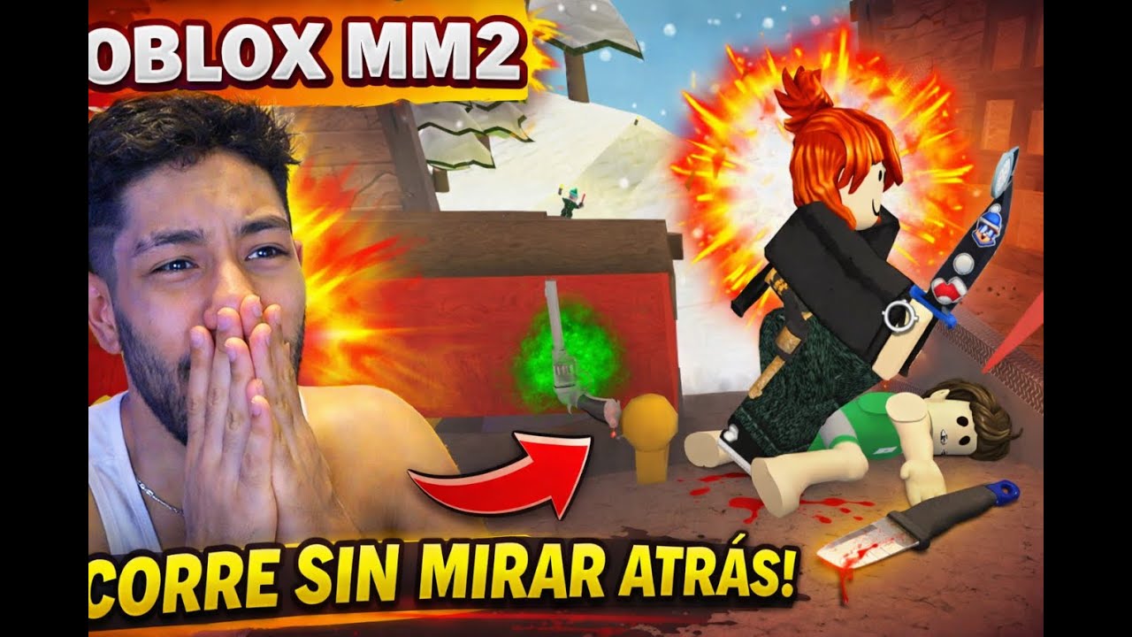 CORRÍ SIN MIRAR ATRÁS 😱🏃‍♂️ | Challenge extremo en Roblox MM2
