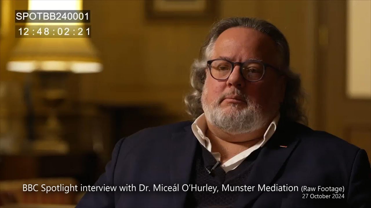 BBC Interview with Miceal O'Hurley (Lebanon) - Raw Footage 27Sep24