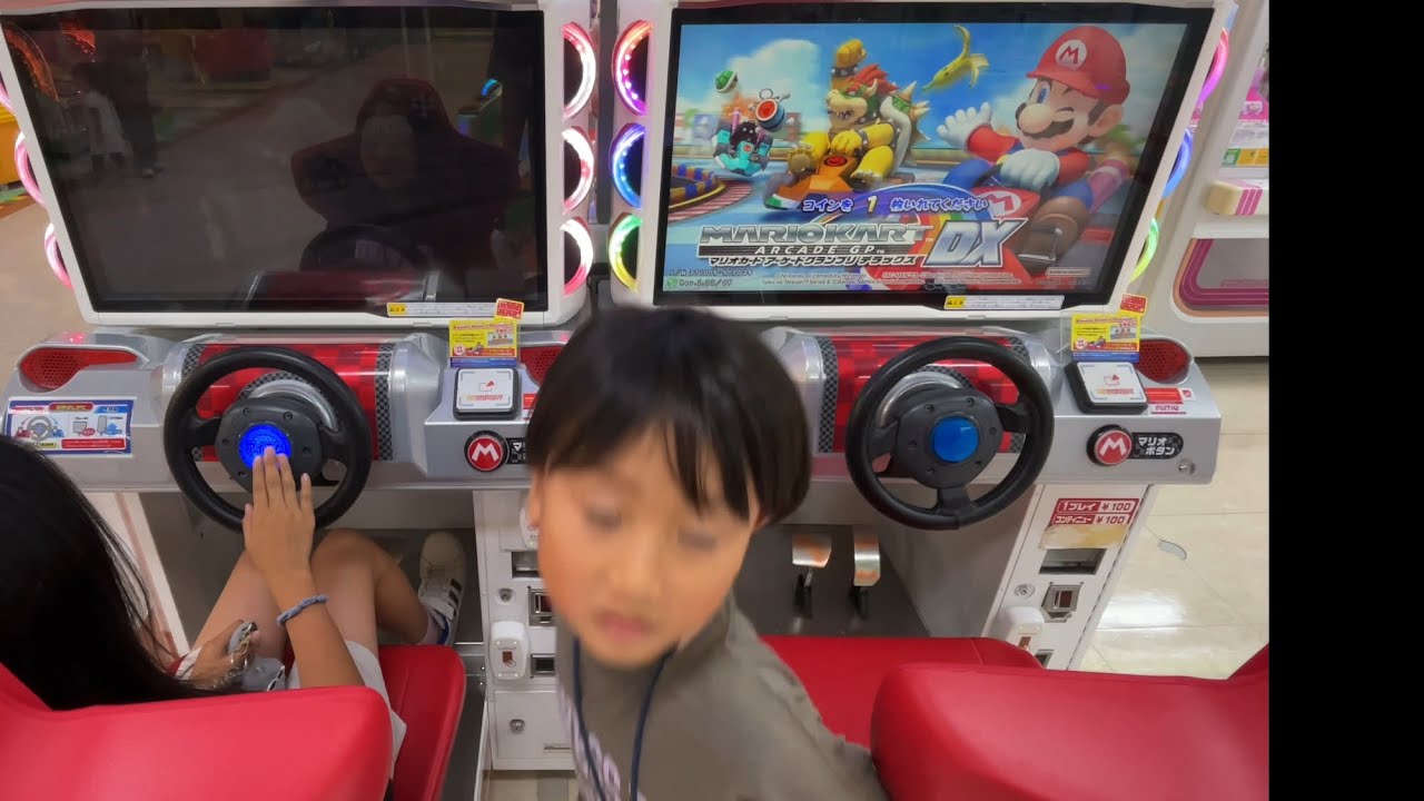 マリオカート😁　姉弟対決✌️  楽しそ〜w