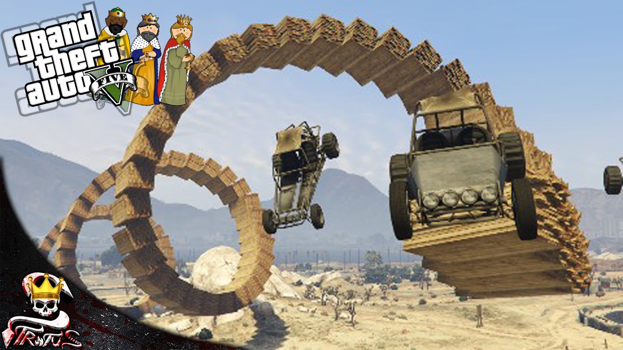 GTA 5 | TRIPLE ROSCON DE REYES!! SOY BALTASAR!! - GTA V CARRERA DE LA MUERTE #658 | XxStratusxX