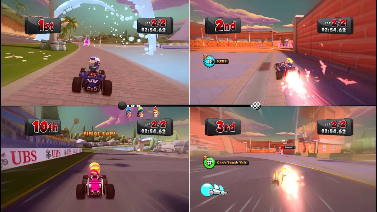 F1 Race Stars Australia 4-Multiplayer