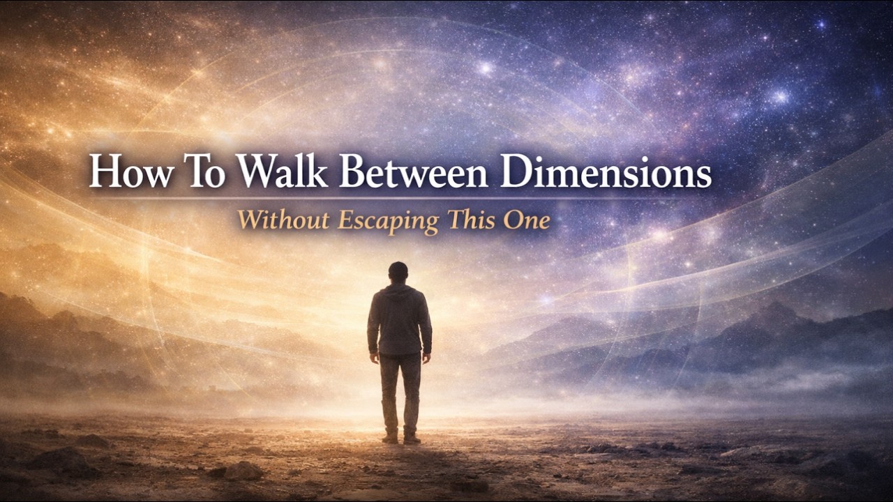 How To Walk Between Dimensions Without Escaping This One