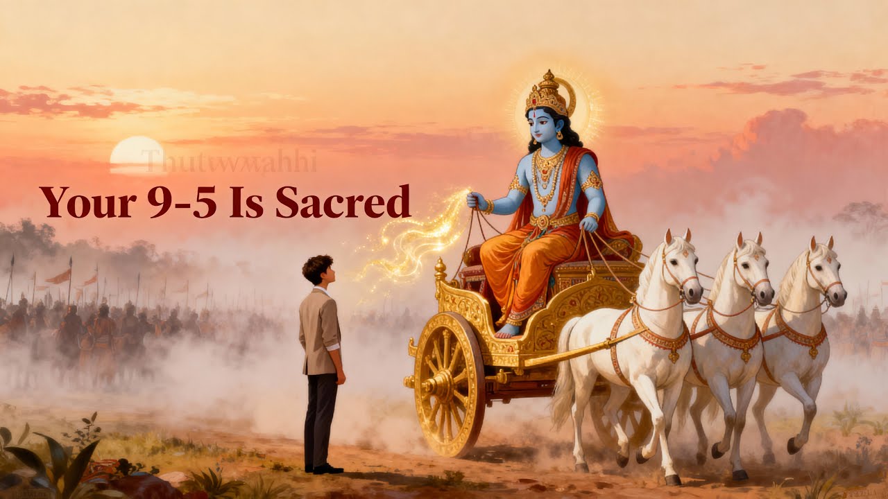 Why Krishna Says Washing Dishes Is Divine