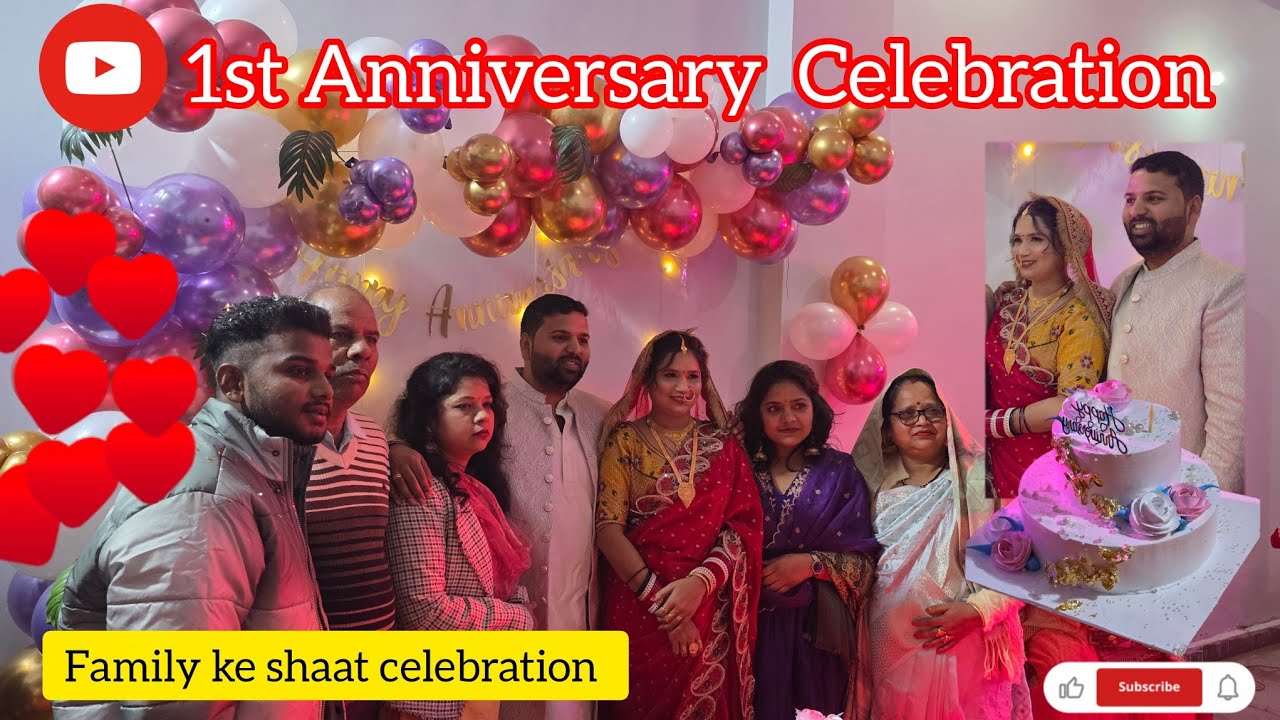 1st Wedding Anniversary 💍 | Ek Saal Pyaar Bhari Yaadein | Amit Gauri Vlogs