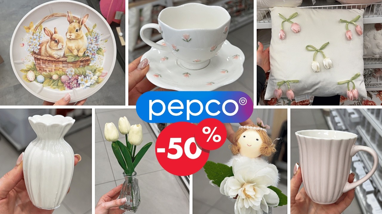 PEPCO Sales 50% 🐣 Easter Bunny Home Decor