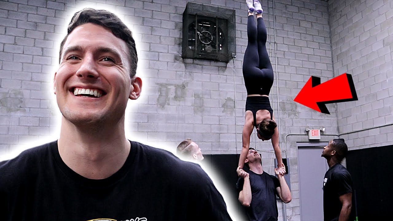 Teaching dancer how to cheer!!