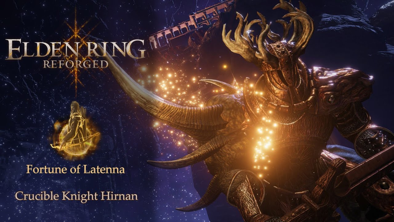 Elden Ring Reforged - Fortune of Latenna - Crucible Knight Hirnan
