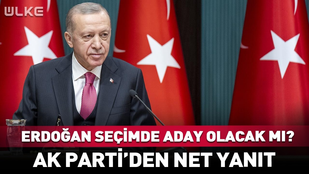 Cumhurbaşkanı Erdoğan Seçimlerde Aday Olacak Mı? AK Parti'den Net Yanıt! #haber