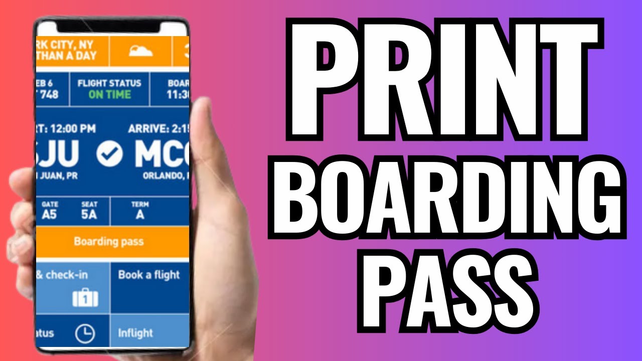 How To Print Jetblue Boarding Pass (2025) STEP BY STEP