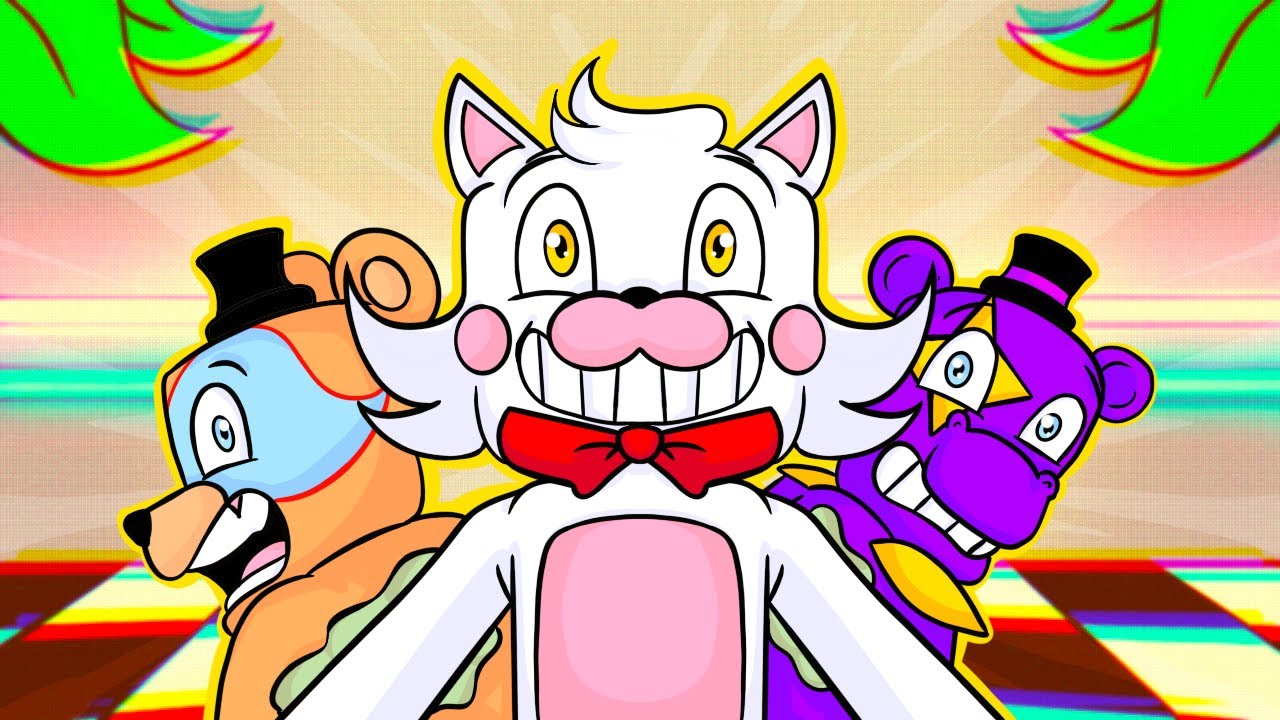 Funtime Foxy Is Glued To His Friends In Minecraft FNAF