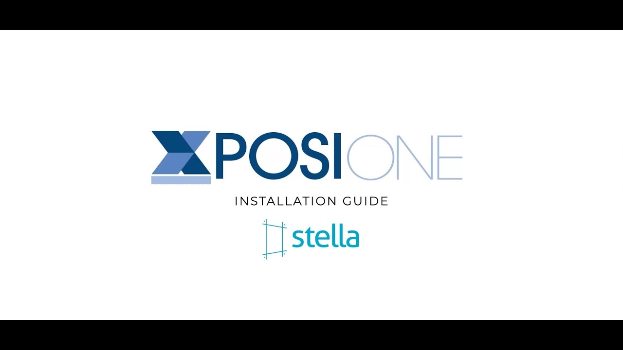 Posi One Base Mount Installation Guide