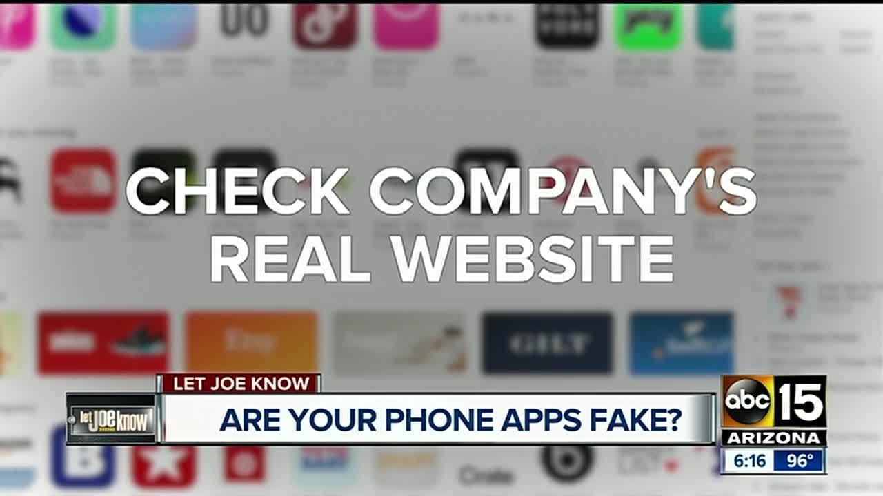 How to spot fake smartphone apps