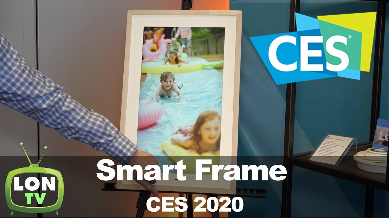 Lenovo Smart Frame at CES 2020