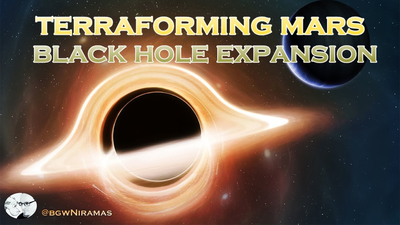 Terraforming Mars: Black Hole - New Expansion! - Solo Playthrough #1