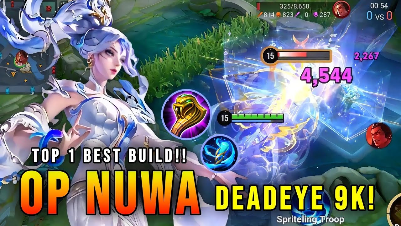 DEADEYE 9K!! OP Nuwa Insane Ranked Match Gameplay | Top 1 Best Build in Honor of Kings