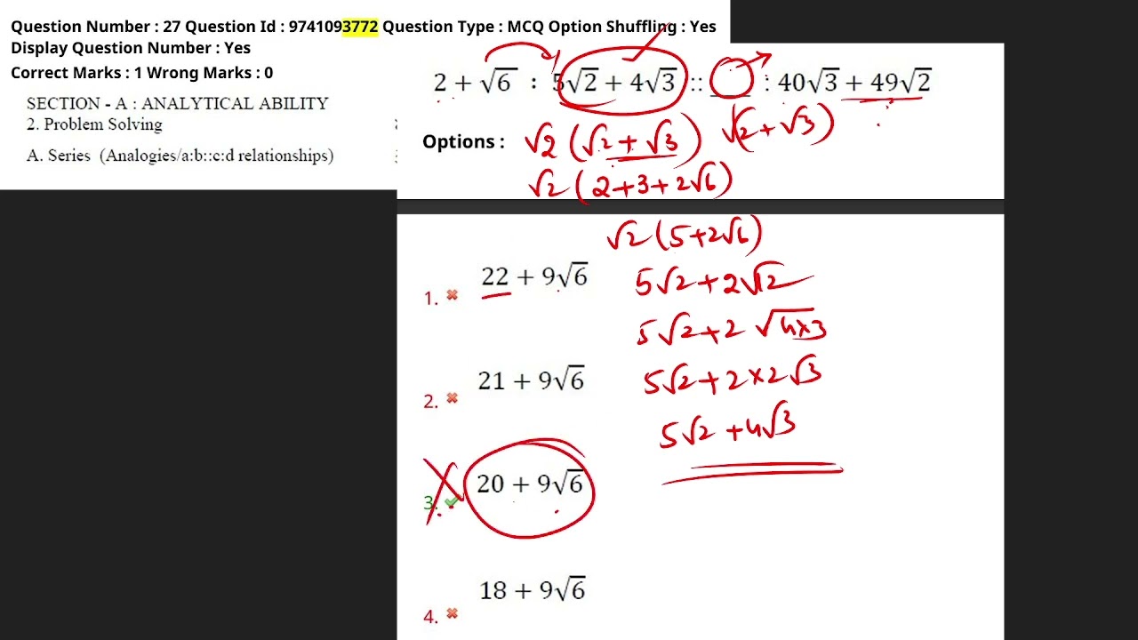 9th june shift 1 key objections tg icet 2025/ IQ ACADEMY