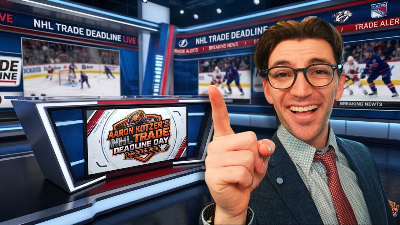 🔴AARON KOTZER'S NHL TRADE DEADLINE DAY | LIVE REACTIONS !Discord