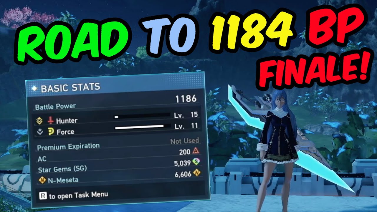 [PSO2:NGS] Enhancing & Augmenting to Achieve 1184 Battle Power!