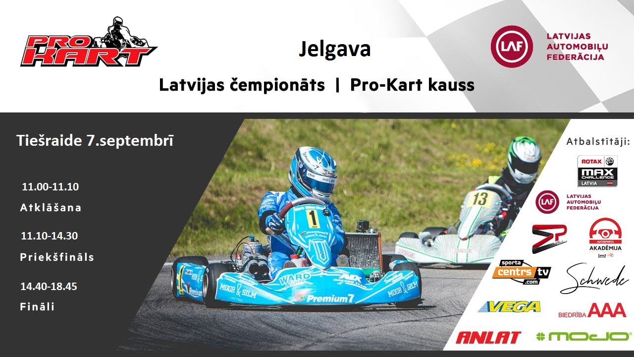 Prokart 2019, 6.posms, Jelgava 07.09.2019