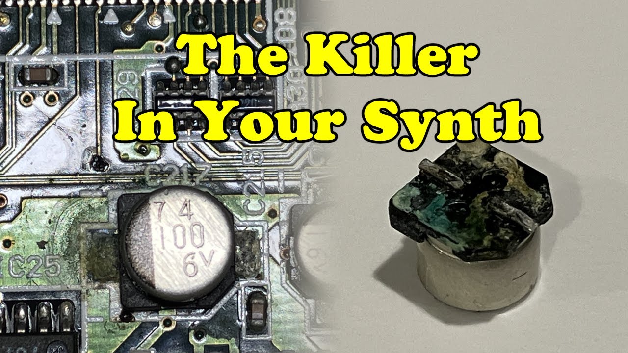 Roland JP-8000 Capacitor and PCB repair