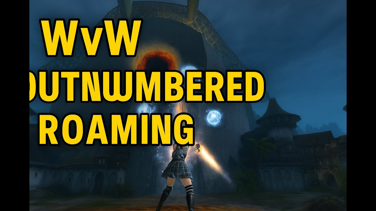 Guild Wars 2 - WvW - Evoker Roaming Outnumbered