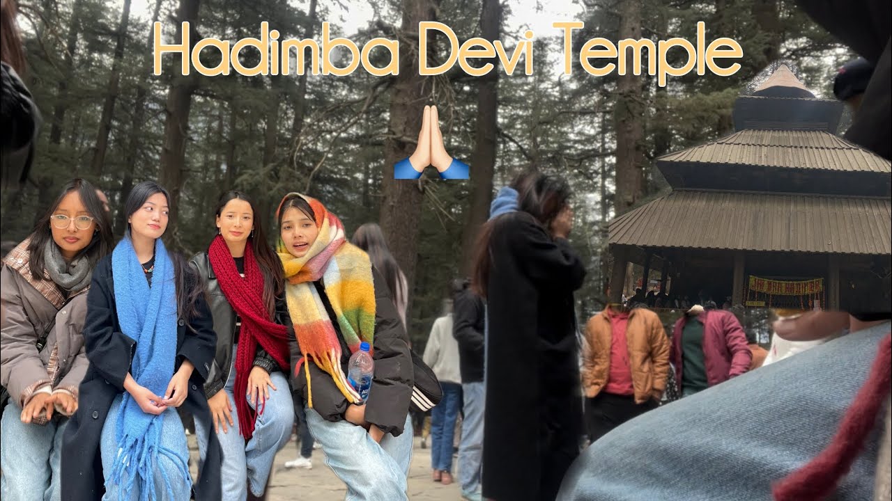 A Visit to Hadimba Devi Temple | Local Markets Of Manali | Tsering Palmo 