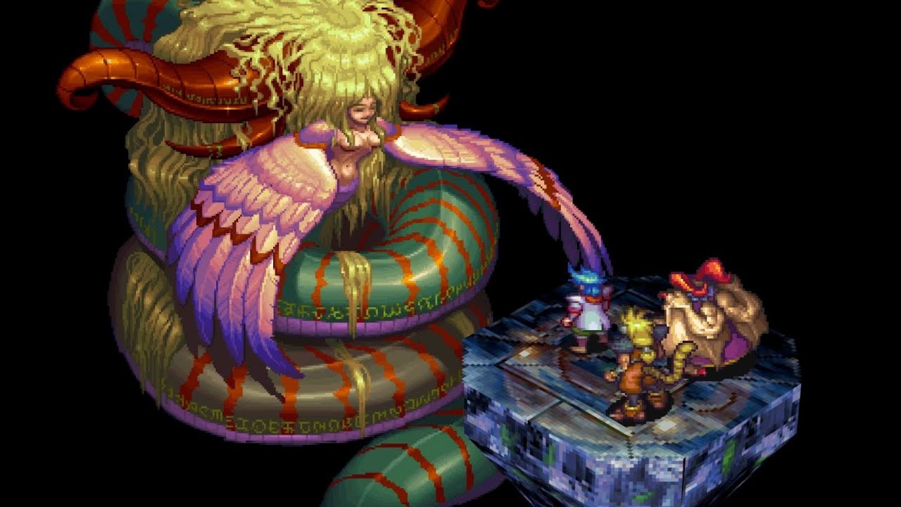 Myria was no match for the Brood! Breath of Fire 3