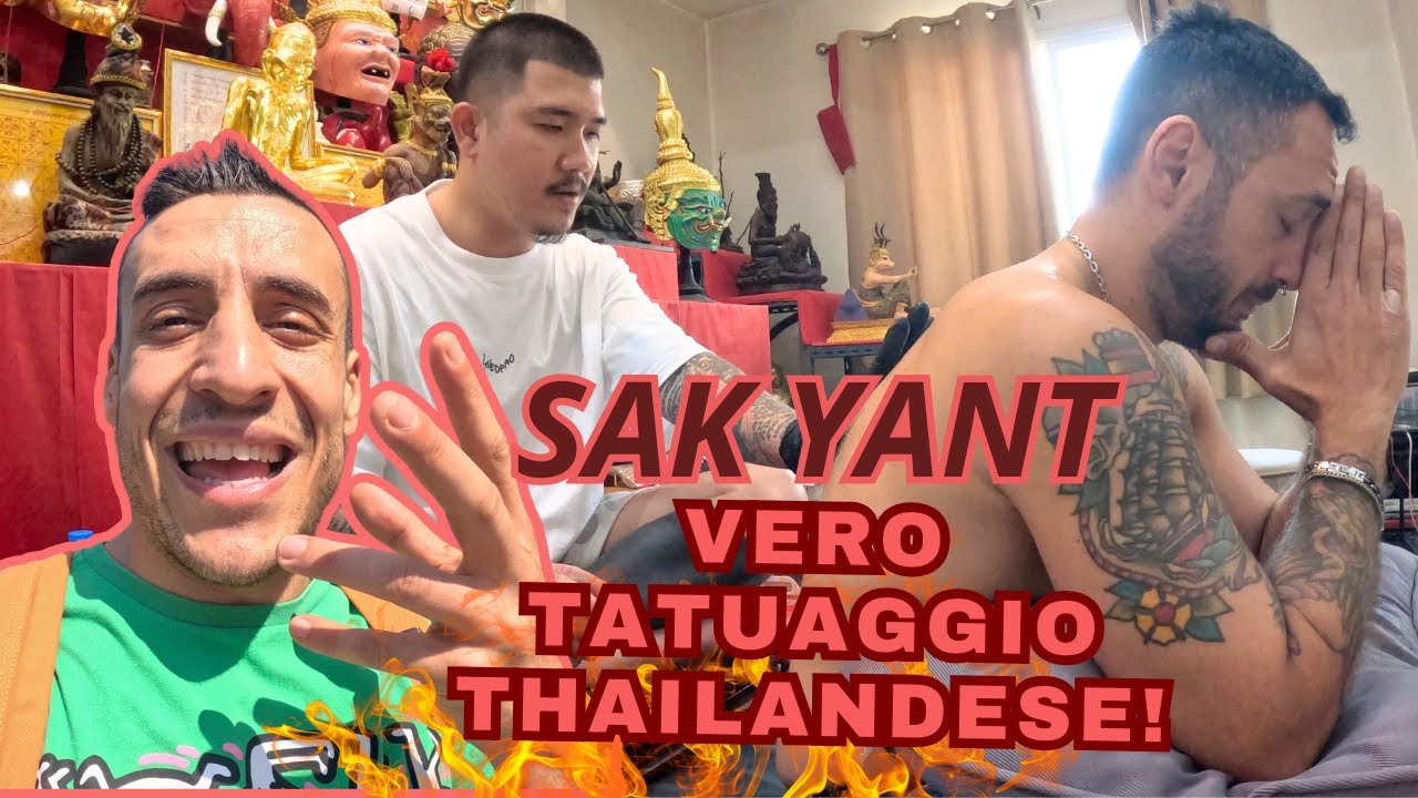 SAK YANT! IL TRADIZIONALE TATUAGGIO THAILANDESE