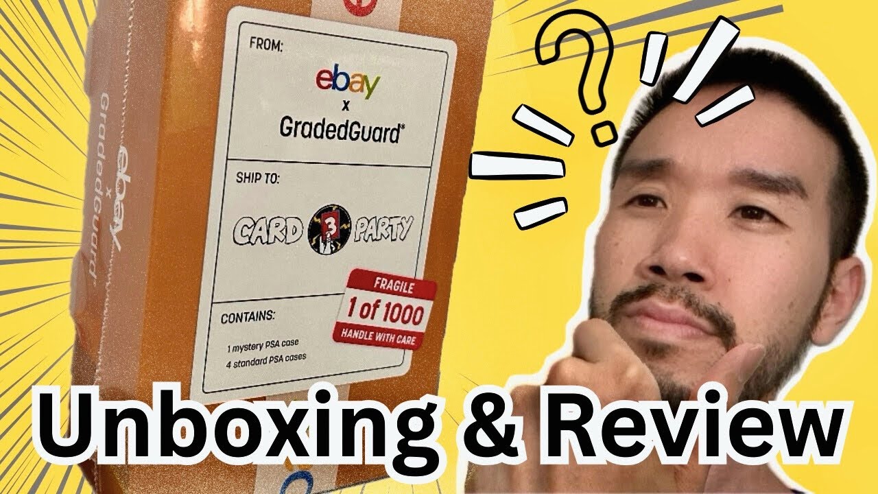 GradedGuard for PSA Slabs &ndash; Full Review +  Mystery Box Hit on Card Party Livestream