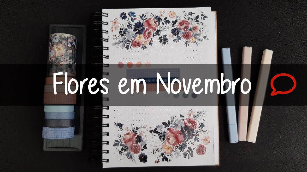 Bullet Journal de Novembro (2025) | Julyanna Mazzolli