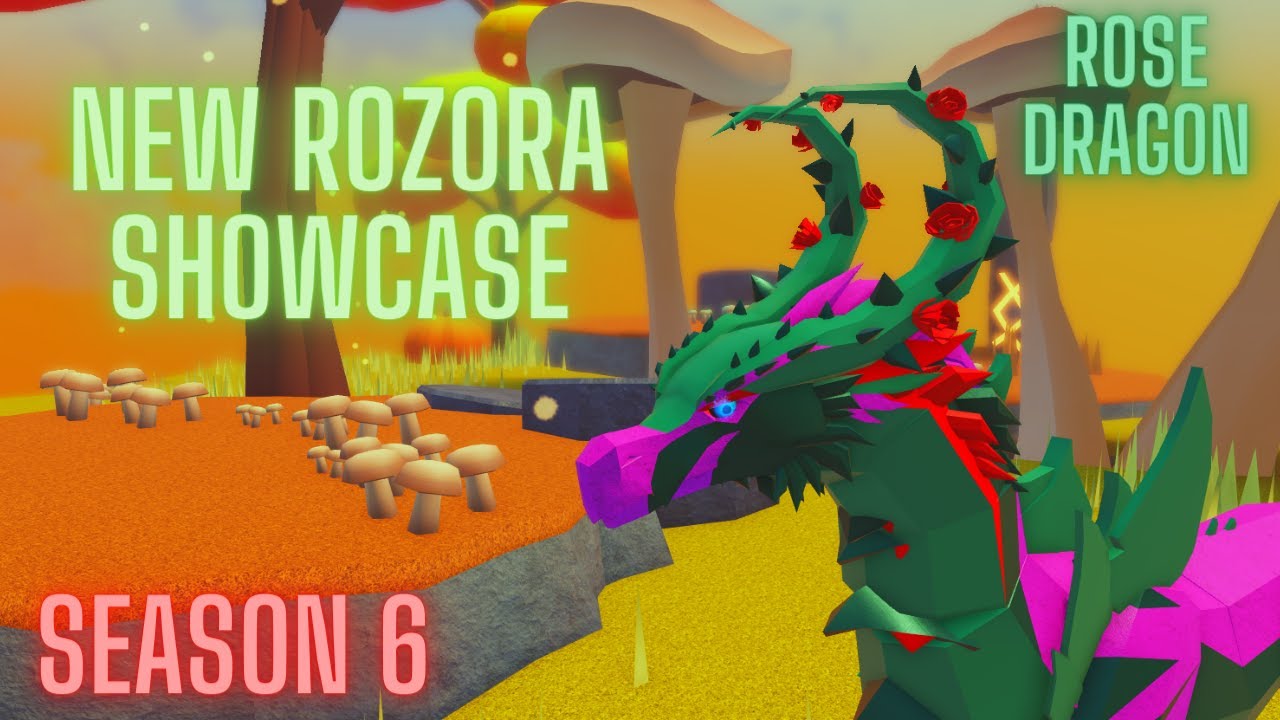 New ROZORA season 6 SHOWCASE (Roblox Dragon Adventures) -Vned-