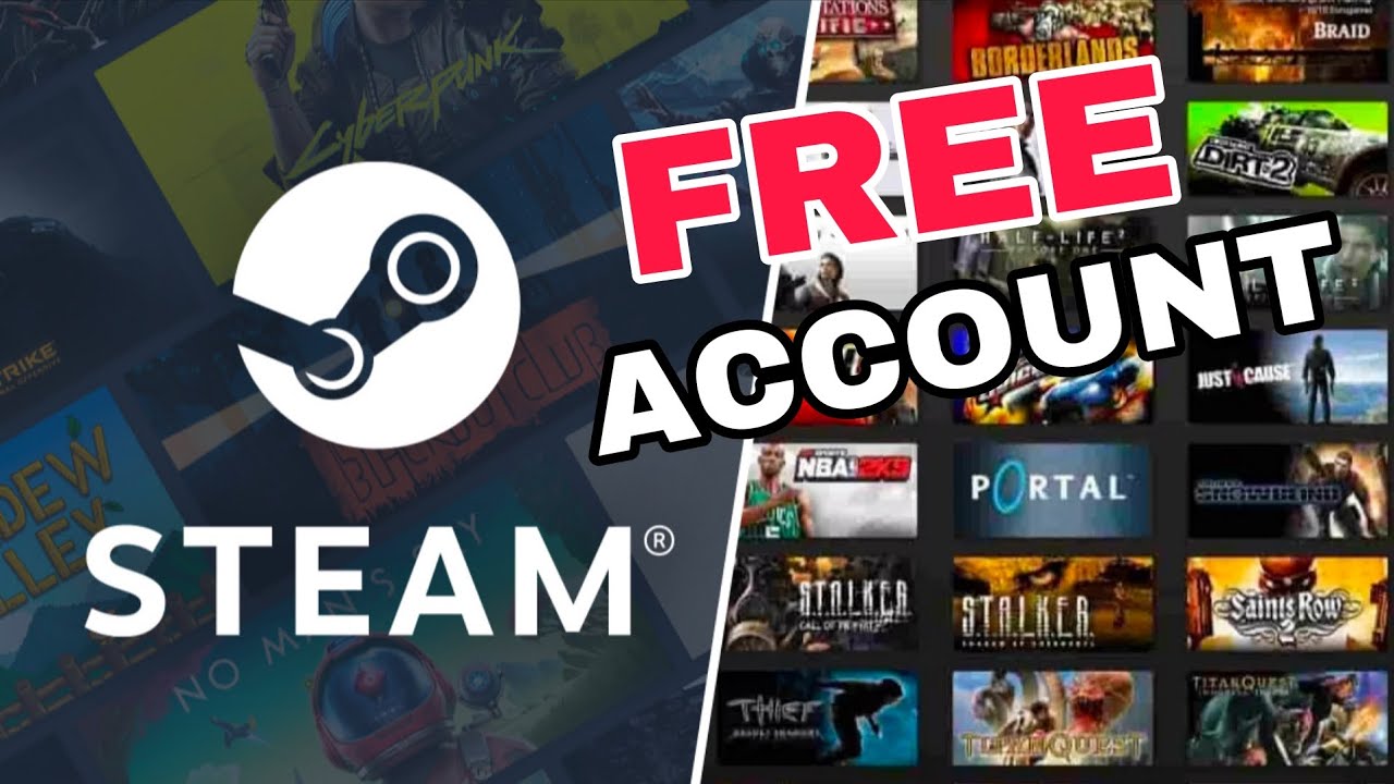 Free steam account with many games | steam account | #steam #games 