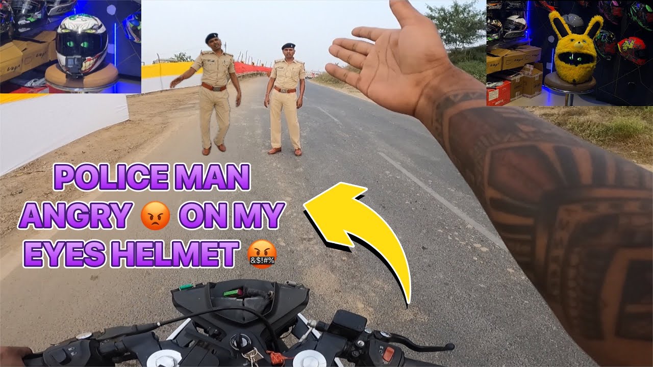 Новый дисплей для шлема | Helmet me laga jadu wala eye 👀 | cops 👮 Warning ⚠️ me 🥺