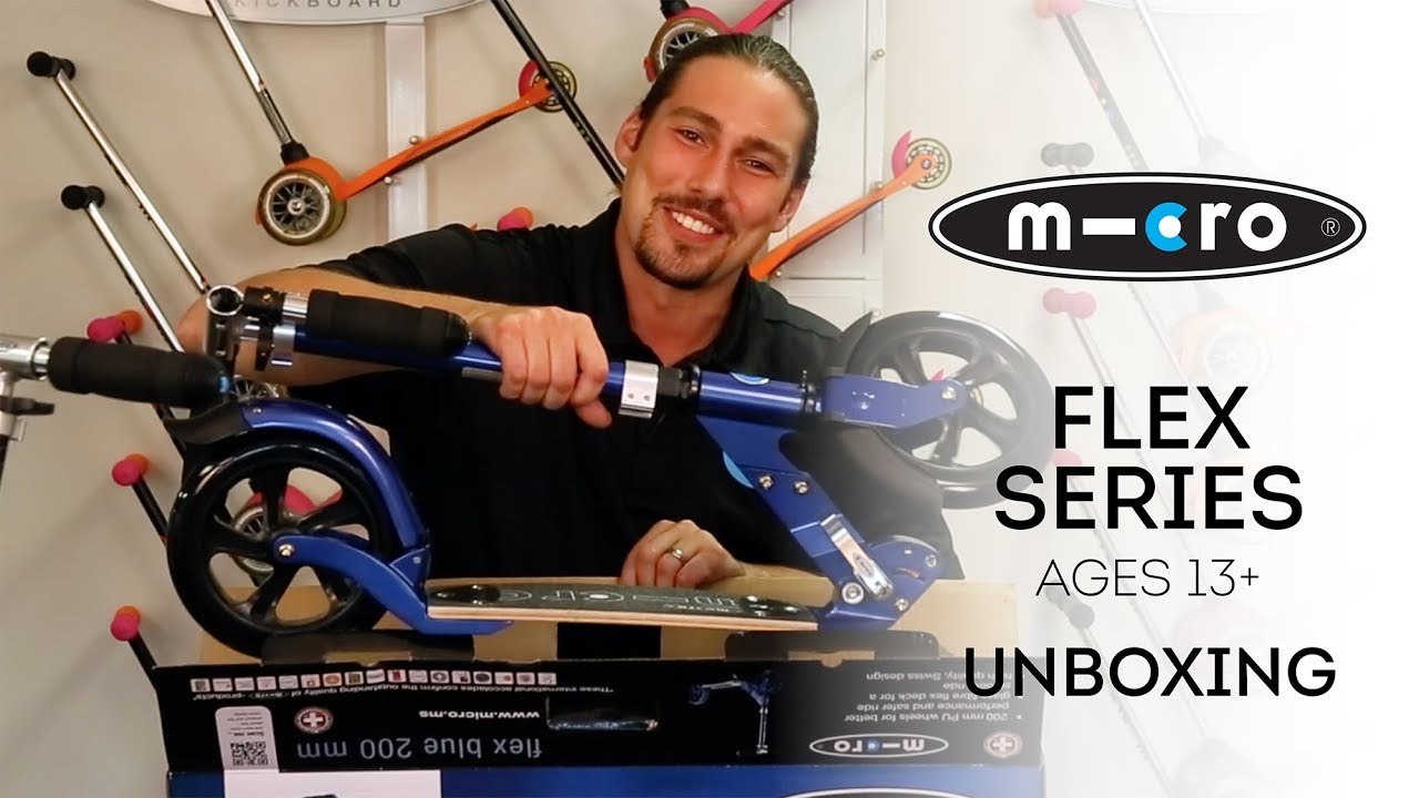 Micro Flex Series Scooter Unboxing | by Micro Kickboard